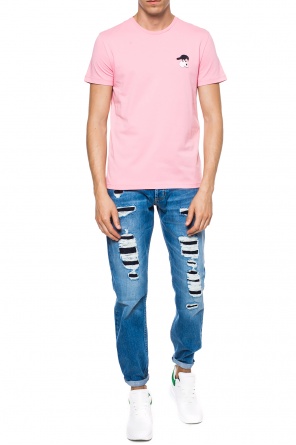 Embroidered t-shirt, zdjęcie 2 Embroidered t-shirt od Alexander McQueen